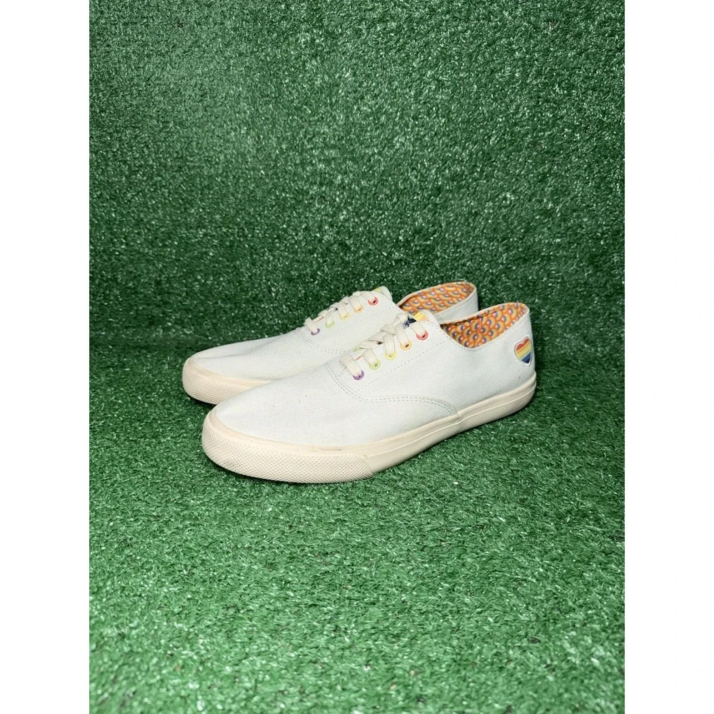 Sperry Cloud CVO Mens‎ Size 11 Beige Boat Shoes Slip On Casual Comfort Sneakers